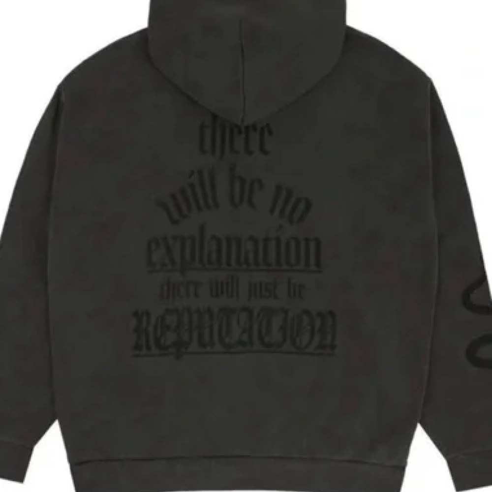 Taylor Swift Reputation Oversized Hoodie XS/S NEW